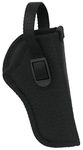 Uncle Mike's Black Kodra Nylon Sidekick Hip Holster (Size 2, Right-Hand)