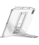 Ringke Outstanding Multi-Angle Adhesive, Spring-Action with Non-Slip Pad Stand for Tablets, E-Readers and Phones - Clear Mist