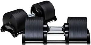 2x 32KG Adjustable Dumbbells Pair S