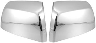 X AUTOHAUX 1 Pair Car Exterior Chro