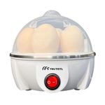 truTRTL Smart Instant Egg Boiler Machine 350 Watts | Boil upto 7 Eggs (Hard, Medium, Soft) | Automatic, Overheat Protection | White