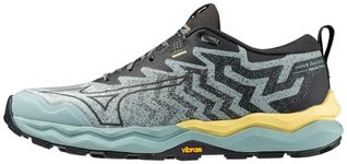 Mizuno Women's Wave Daichi 8 Running Shoe, Aquifer/Black Oyster, 8.5