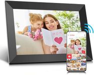 Digital Photo Frame - HaiZR WiFi Digital Photo Frame, 10.1 inch HD Smart Cloud Photo Frame, 1280x800 IPS Touch Screen Display, 16GB Storage, Auto Rotate, Send Video Photos Remotely via App (Black)