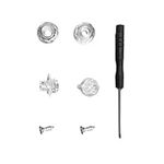 Vsenkes Anti Fog Insert Pins Parts with Screwdriver Fixing Helmet Hardware for K1 K3sv