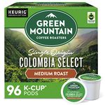 Green Mountain Coffee Colombian Fair Trade Select, Fair Trade, Single Origin, Medium Roast Coffee, 96 Count