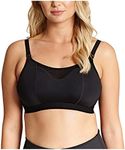 Panache Women's Katherine Wire Free Nursing Bra, Black, 32HH