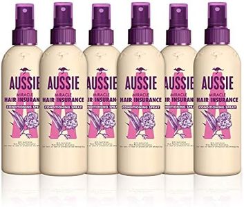 Aussie Miracle Hair Insurance Conditioner Detangler Spray, 6 x 250ml