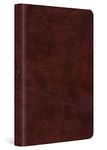 ESV Large Print Thinline Bible: Esv Thinline Bible Trutone, Mahogany