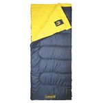 Coleman Palmetto Sleeping Bag, Blue/Yellow