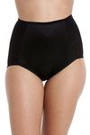 Camille Womens Two Pack Black Full Support Shapewear Briefs 16