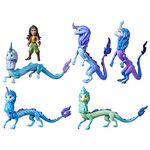 Hasbro Disney's Raya and The Last Dragon Sisu Family Pack, Includes 5 Dragon Toys and Raya Doll, Toys for Kids 3 and Up (F3500)