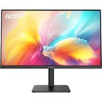 MSI Modern MD272XP 27 Inch FHD Office Monitor - 1920 x 1080 IPS Panel, 100 Hz, Eye-Friendly Screen, HDR Ready, Built-in Speakers, 4-Way Adjustable Stand, KVM - DP 1.2a, HDMI 1.4b, USB Type-C