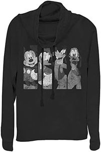 Disney Bro Time Chemise, Noir, L Femme