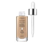 L’Oréal Paris True Match Nude Hyaluronic Tinted Serum, Tinted Face Serum with Hyaluronic Acid for Lightweight Coverage and Instant Hydration, Radiant Finish - Medium, 30 mL