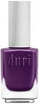 duri Nail Polish, 496 Twist, Purple Plum, Full Coverage, Glossy Finish, Quck Drying, 0.45 Fl Oz