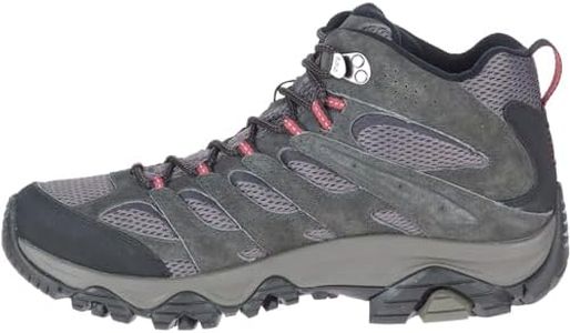 Merrell Men's Camping and Hiking Boot, Beluga, 10.5 Wide