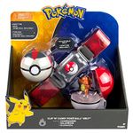 Pokemon T18889D2CHARMANDER Clip N Carry Belt with Charmander Figure and Fire Type Poke Ball