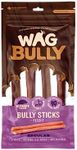 Medium Bully Sticks 4 Pack, Grain F