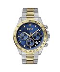 BOSS Chronograph Quartz Watch for Men with Two-Tone Stainless Steel Bracelet - 1513767