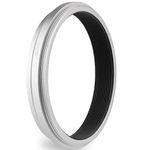 Haoge Lens Filter Adapter Ring for Fujifilm Fuji FinePix X100V Camera fit 49mm UV CPL ND Filter Lens Cap Replace Fujifilm AR-X100 Silver