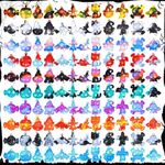 50 Pcs Halloween Party Favours for Kids Mini Pop Keychain Fidget Toys Adults, Halloween Theme Pop Push Bubble Fidget Sensory Toys Bulk, Loot Bag Fillers Halloween Decor Party Supplies (Random Color)