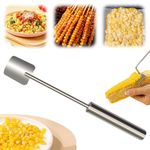 Corn Peeler Corn Peeler for Corn on The Cob,2024 Upgraded Corn Peeler for Corn on The Cob Remover,Corn Cob Stripper Tool for Home Kitchens Indoor Dining Enthusiasts Kitchen Gadget (1 PC)