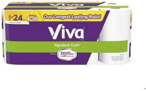 Stuff like that 2 Set-Viva Signature Cloth Paper Towels, Choose A Sheet, 8 Triple Rolls/(=24 RegularRolls)