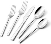 KINGSTONE Silverware Set, 60-Piece 