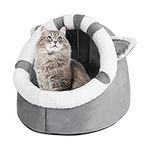 Cat Bed Pet Cave Bed Soft Cat House Cosy Tent Cat Nest Bed Warm Cat Cave Sleeping Bed for Cats Puppy Cozy Pet Cushion Bed