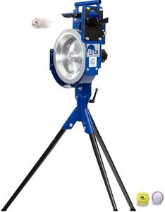 BATA B1 Baseball and Softball Combo Single Wheel Pitching Machine, Youth and Adult Automatic Pitch Machine for Baseballs and Softballs, Practice Training Equipment
