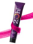 2.Oh! Fuchsia Pink Hair Colour For Women & Men, Italian Quality, Ammonia-Free, DIY Semi Permanent Hair Color Enriched with Argan Oil Lasts upto 12-15 washes.