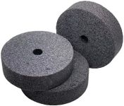 WA 3PCS - 3" Mini Vitrified Bench Grinding Wheel, Silicon Carbide, Grit #46, 3/8 inch Arbor for Mini Bench Grinder/Power Tools #46Grey