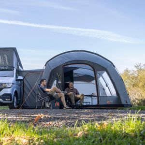 Vango Galli II Low Driveaway Awning for Campervans – Sewn-In Groundsheet, Powerflex Poles, 180-210cm