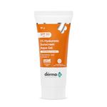 The Derma Co 1% Hyaluronic Sunscreen Aqua Gel SPF 50 PA++++ | Hydrating, Lightweight & Non-Greasy | No White Cast | Broad Spectrum & Blue Light Protection | Clinically Tested - (In-Vivo) | 30 g