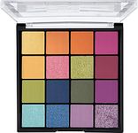 MARS Highly Pigmented Mesmereyes Smoky Eyes, 16-Color Eyeshadow Palette | Multicolor | Matte Finish | Shimmery Eye Shadow Palette (20.8 G) (03-Multicolor)