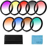 49mm Graduated Color Filters Kit 9 