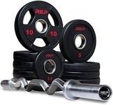 Rep Fitness 65lb Rubber Coated Olym