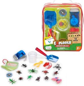 Chuckle & Roar - Junior Explorer Adventure Kit - Explore and Learn Insect Fun - Great for Young Learners - 19 Piece Kit - Indoor/Outdoor - Ages 5 and Up