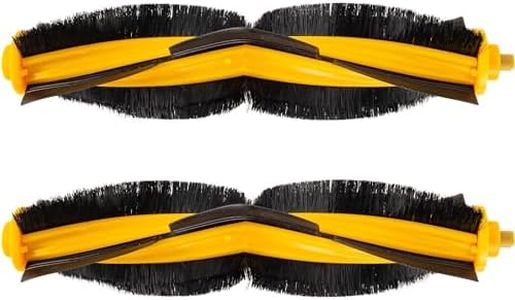 BlueStars 2-Pack Main Brush Rollers Replacement for Ecovacs Deebot OZMO T8, T8 AIVI, T9, N8, N8+, N8 Pro Plus, X1, X1 Turbo, X1 Plus, T10 Plus, 920, 950, T5, N10 Plus Robot Vacuums