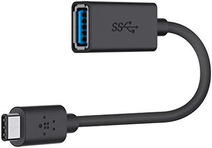 Belkin 3.0 USB Type C (USB-C) to USB-A Adapter, USB-C Certified, Black