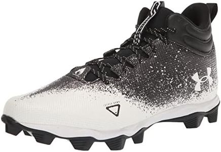 Under Armour Men's Spotlight Fran 2.0 Football Shoe, Black (001)/Black Spotlight, 9.5