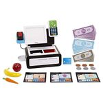 Little Tikes First Self-Checkout Stand - Realistic Cash Register - Pretend Play Toy for Kids - With Working Lights, Realistic Sounds and 40plus Accessories - For Ages 2 and Up