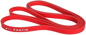 PANTIK Resistance Band for Women and Men Pull up Bands Exercise Loop Band for Body Stretching Powerlifting Yoga Pilates Resistance Training (Red: 15-35 lbs)