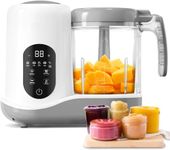 AVIRA 5-in-1 Baby Food Maker Steamer, Blender, Masher, Puree Machine with Storage Containers - Baby Food Processor for Homemade Baby Food