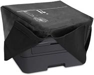 kwmobile Dust Cover Compatible with Brother DCP-L2530DW / L2550DN / MFC-L2710DN / L2750DW - Printer Case - White/Black - Dandelion Love