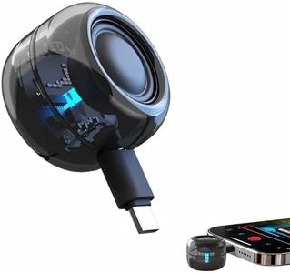 RideZen Mini Portable Small Speaker, Type-C Plug & Play Volume Amplifier for Cell Phone Laptop Tablet, for Music & Calls, No Charging Needed, Easy to Use Cool Gadgets Gifts for Seniors Elder Parents