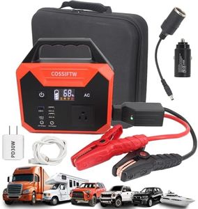 COSSIFTW 12000A Jump Starter 200W Portable Car Battery Starter with 130Wh Power Bank – PD 60W Two-Way Fast Charging, The Most Multi-Function & Heavy Duty Jump Starter (Apply for All Cars & Trucks)