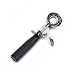 Cuisinox DIS30B Spring Action Disher Scoop, Size #30, Black