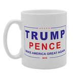 Coralgraph Inc MG3213 Trump Pence Make America Great Again Novelty Gift Printed Tea Coffee Ceramic Mug