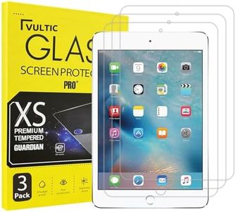 Vultic [3 Pack] Screen Protector for iPad 10.2 inch [7th/8th/9th Gen 2019/2020/2021], Tempered Glass Film Cover